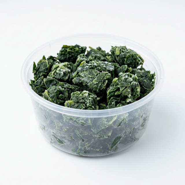 Ndolè lavé, précuit et congelé